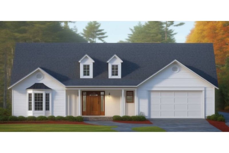 Dream House Plan - Traditional Exterior - Front Elevation Plan #3-131