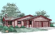 Ranch Style House Plan - 3 Beds 2.5 Baths 1472 Sq/Ft Plan #60-363 