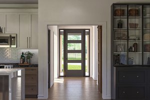 Interior - Entry for Modern House Plan #455-346 - 4 bed, 2.5 bath