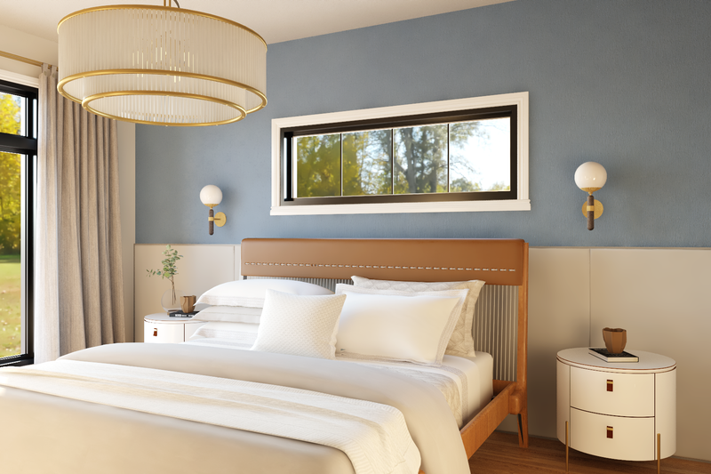 Architectural House Design - Interior - Master Bedroom 1 for Craftsman House Plan #1064-346 - 3 bed, 3.5 bath