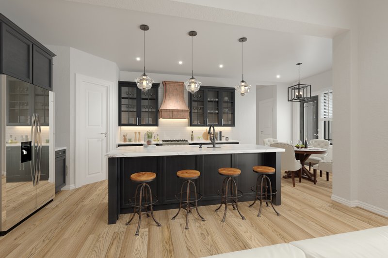House Blueprint - Interior - Kitchen for Farmhouse House Plan #930-540 - 3 bed, 4 bath