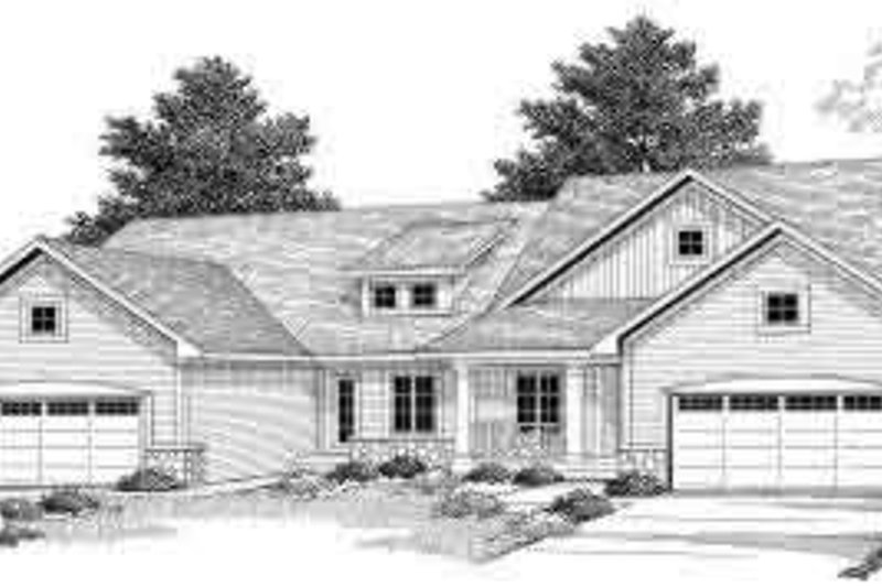 Home Plan - Traditional Exterior - Front Elevation Plan #70-746