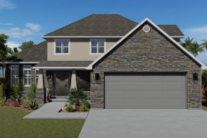 Traditional Exterior - Front Elevation Plan #1060-49