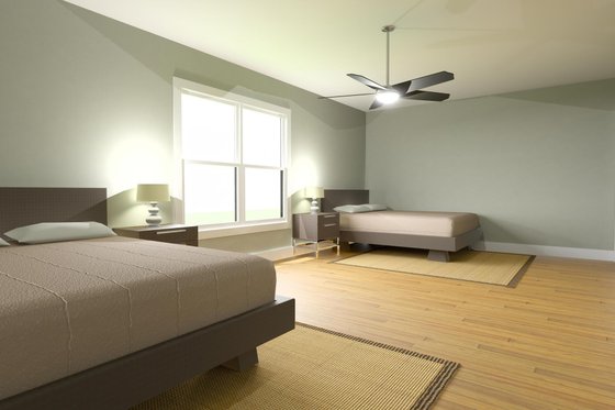 Interior - Bedroom for Craftsman House Plan #1116-19 - 4 bed, 3.5 bath