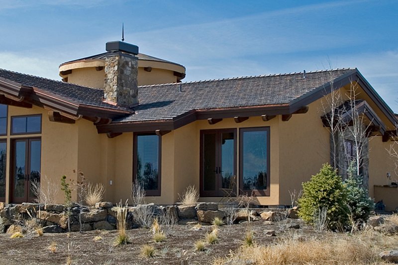 Dream House Plan - Exterior - Front Elevation 6 for Mediterranean House Plan #892-5 - 3 bed, 3.5 bath