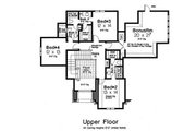 Tudor Style House Plan - 4 Beds 3.5 Baths 2953 Sq/Ft Plan #310-653 
