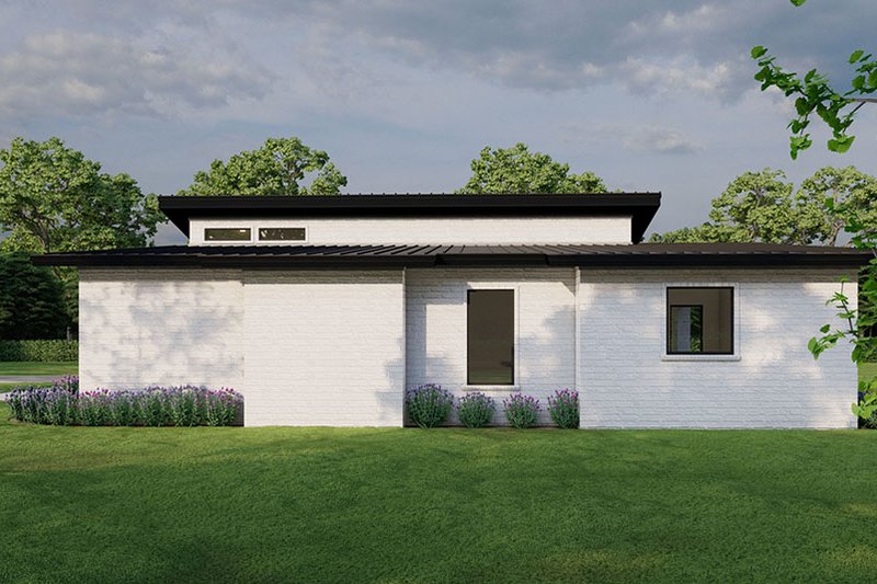 House Blueprint - Exterior - Other Elevation for Contemporary House Plan #923-320 - 3 bed, 2.5 bath