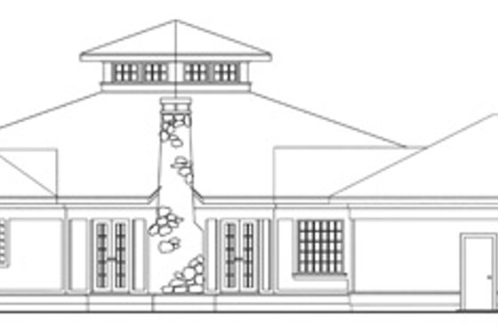 Exterior - Other Elevation for Traditional House Plan #124-146 - 3 bed, 2.5 bath