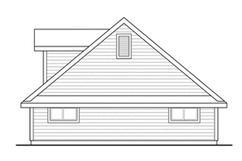 Architectural House Design - Exterior - Other Elevation 1 for Country House Plan #124-897, 0 bath