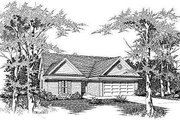 Cottage Style House Plan - 3 Beds 2 Baths 1292 Sq/Ft Plan #329-167 