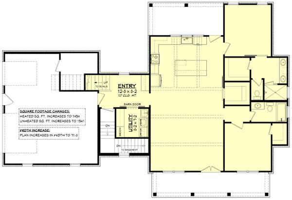 Farmhouse Floor Plan - Other Floor Plan #430-256