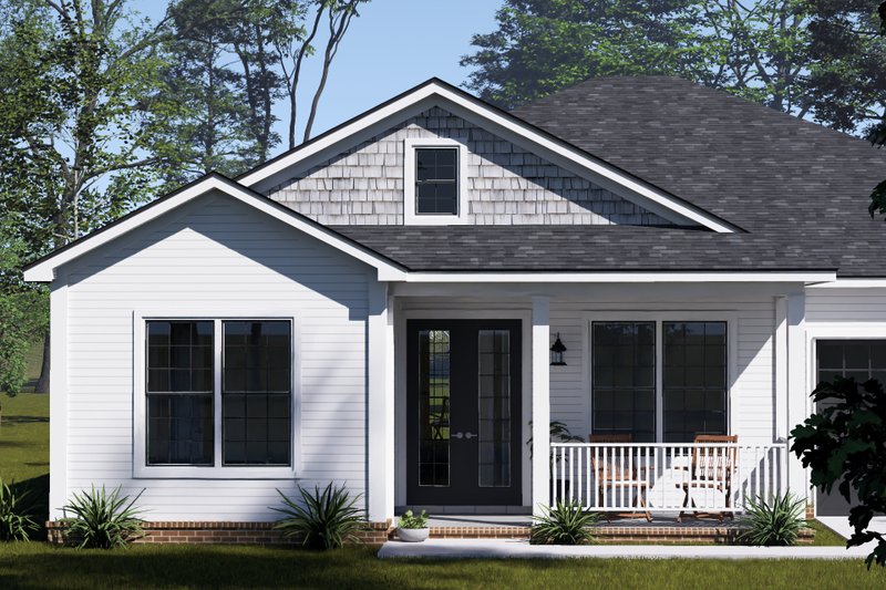 Architectural House Design - Exterior - Other Elevation for Farmhouse House Plan #513-2428 - 4 bed, 2.5 bath