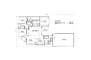 European Style House Plan - 3 Beds 3 Baths 3074 Sq/Ft Plan #67-684 