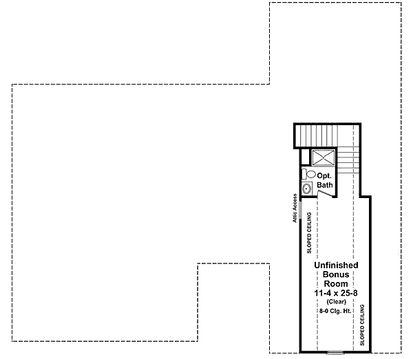 European Floor Plan - Other Floor Plan #21-280