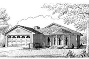 Country Style House Plan - 3 Beds 2 Baths 1198 Sq/Ft Plan #410-128 