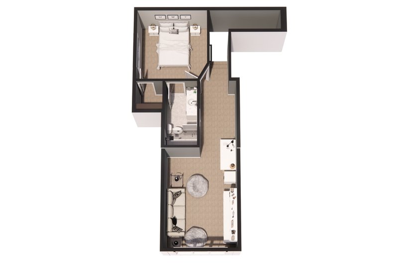 Home Plan - Floor Plan - Upper Floor 1 for Farmhouse House Plan #51-1569 - 3 bed, 3 bath