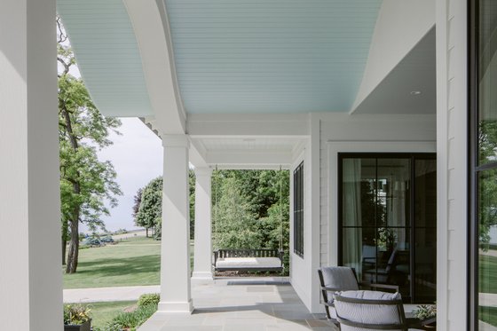 Exterior - Covered Porch 1 for Farmhouse House Plan #928-406 - 5 bed, 6.5 bath