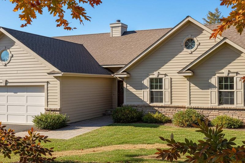 Architectural House Design - Traditional Exterior - Front Elevation Plan #97-110