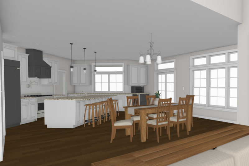 House Blueprint - Photo 11 for Farmhouse House Plan #1109-19 - 5 bed, 3 bath