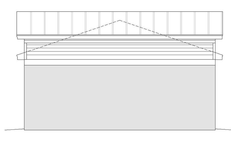 House Blueprint - Exterior - Other Elevation for Country House Plan #932-142, 0 bath