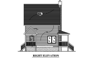 Exterior - Other Elevation 1 for Traditional House Plan #138-309 - 3 bed, 1.5 bath