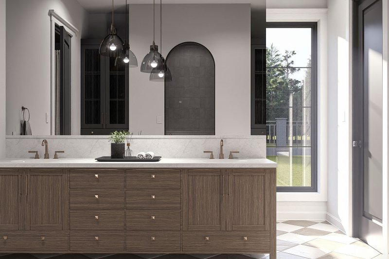 Dream House Plan - Interior - Master Bathroom 1 for Cottage House Plan #455-714 - 5 bed, 5 bath