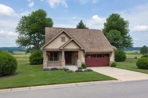 Ranch Exterior - Front Elevation Plan #20-2313