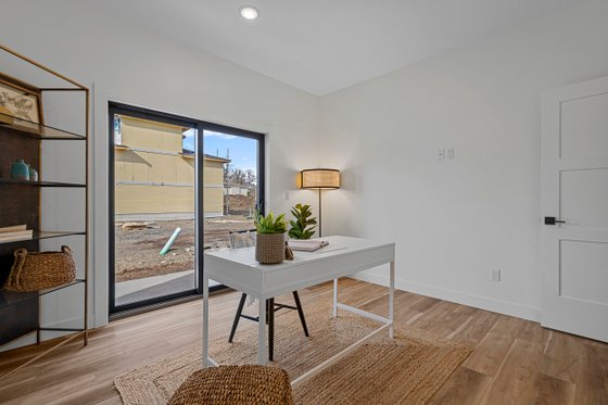 Interior - Bedroom for Contemporary House Plan #1070-228 - 2 bed, 2.5 bath