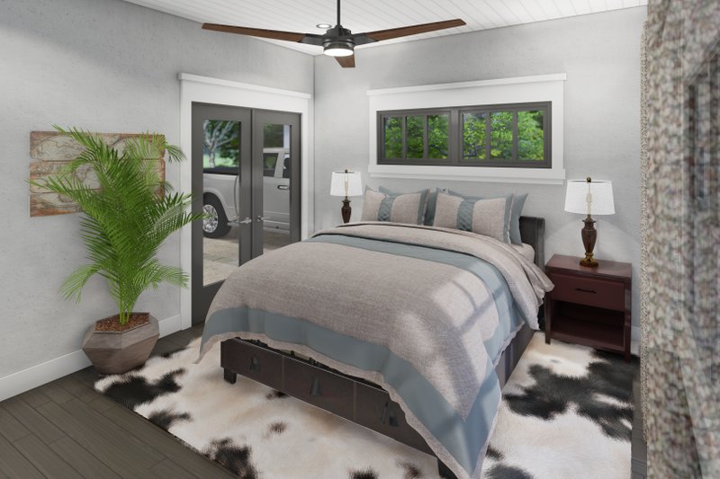 Home Plan - Interior - Master Bedroom 1 for Cottage House Plan #120-273 - 3 bed, 2 bath
