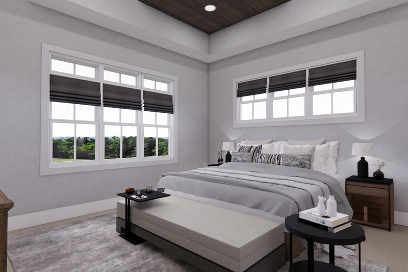 Dream House Plan - Interior - Master Bedroom for Farmhouse House Plan #51-1237 - 3 bed, 2.5 bath