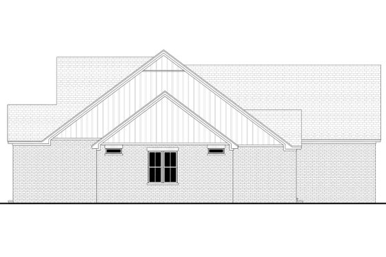 Exterior - Other Elevation 1 for Farmhouse House Plan #430-380 - 4 bed, 3.5 bath