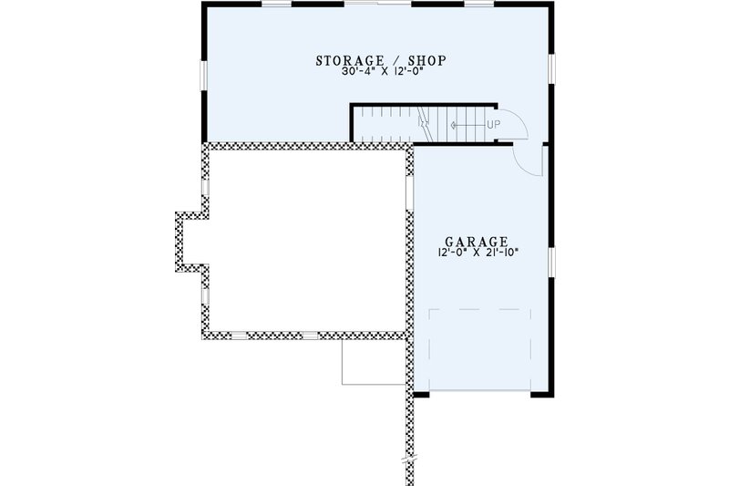 Dream House Plan - Floor Plan - Lower Floor for Traditional House Plan #17-2033 - 3 bed, 2.5 bath