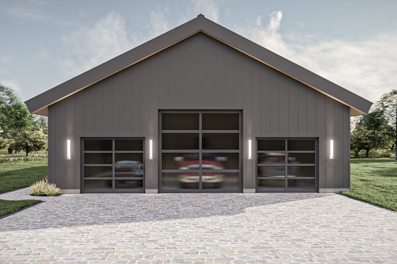 Exterior - Other Elevation for Modern House Plan #455-527 - 3 bed, 2.5 bath