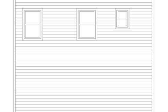 Exterior - Rear Elevation for Modern House Plan #932-686 - 3 bed, 3.5 bath