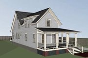 Farmhouse Style House Plan - 3 Beds 2.5 Baths 2190 Sq/Ft Plan #79-360 