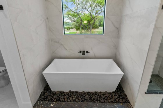 Interior - Master Bathroom for Modern House Plan #1110-38 - 4 bed, 5 bath