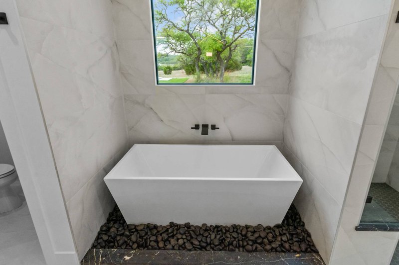 Dream House Plan - Interior - Master Bathroom for Modern House Plan #1110-38 - 4 bed, 5 bath
