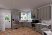 Craftsman Style House Plan - 2 Beds 2 Baths 1280 Sq/Ft Plan #1060-327 