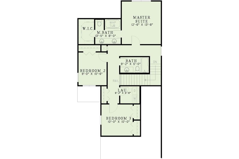 House Plan Design - Floor Plan - Upper Floor for Traditional House Plan #17-425 - 3 bed, 2.5 bath