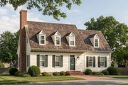 Colonial Style House Plan - 3 Beds 2 Baths 2485 Sq/Ft Plan #137-178 Photo 