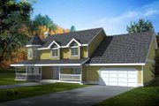 Victorian Style House Plan - 5 Beds 2.5 Baths 2524 Sq/Ft Plan #100-222 