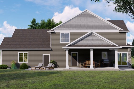 Exterior - Other Elevation for Craftsman House Plan #1064-145 - 5 bed, 3.5 bath