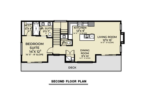 Dream House Plan - Contemporary Floor Plan - Lower Floor Plan #1070-237