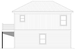 Exterior - Other Elevation 1 for Contemporary House Plan #932-431 - 1 bed, 1.5 bath