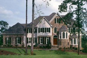 Architectural House Design - European Exterior - Front Elevation Plan #429-10