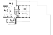 Farmhouse Style House Plan - 5 Beds 3.5 Baths 3043 Sq/Ft Plan #455-305 