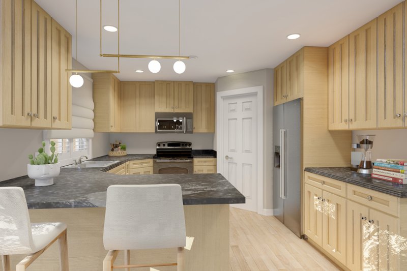 Dream House Plan - Interior - Kitchen 1 for Traditional House Plan #1060-176 - 3 bed, 2 bath