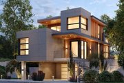 Contemporary Style House Plan - 2 Beds 2 Baths 1432 Sq/Ft Plan #1066-298 