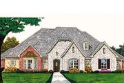 European Style House Plan - 3 Beds 3 Baths 2556 Sq/Ft Plan #310-696 