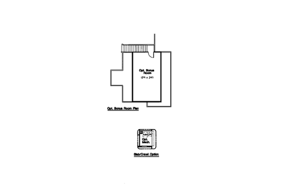 Floor Plan - Other Floor for Modern House Plan #312-633 - 3 bed, 2.5 bath